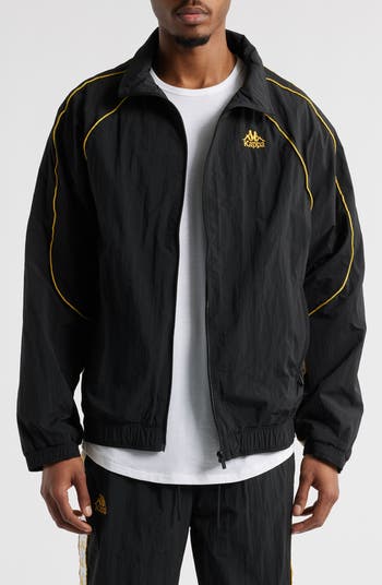 KAPPA 222 Banda Nuncio Oversize Woven Nylon Track Jacket | Nordstrom