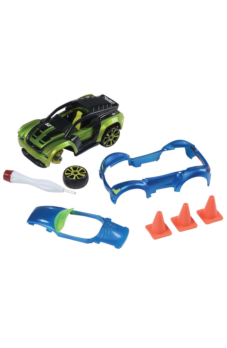 Modarri S2 Muscle Car Deluxe Diy and Build Toy Car, Alternate, color, Multicolored