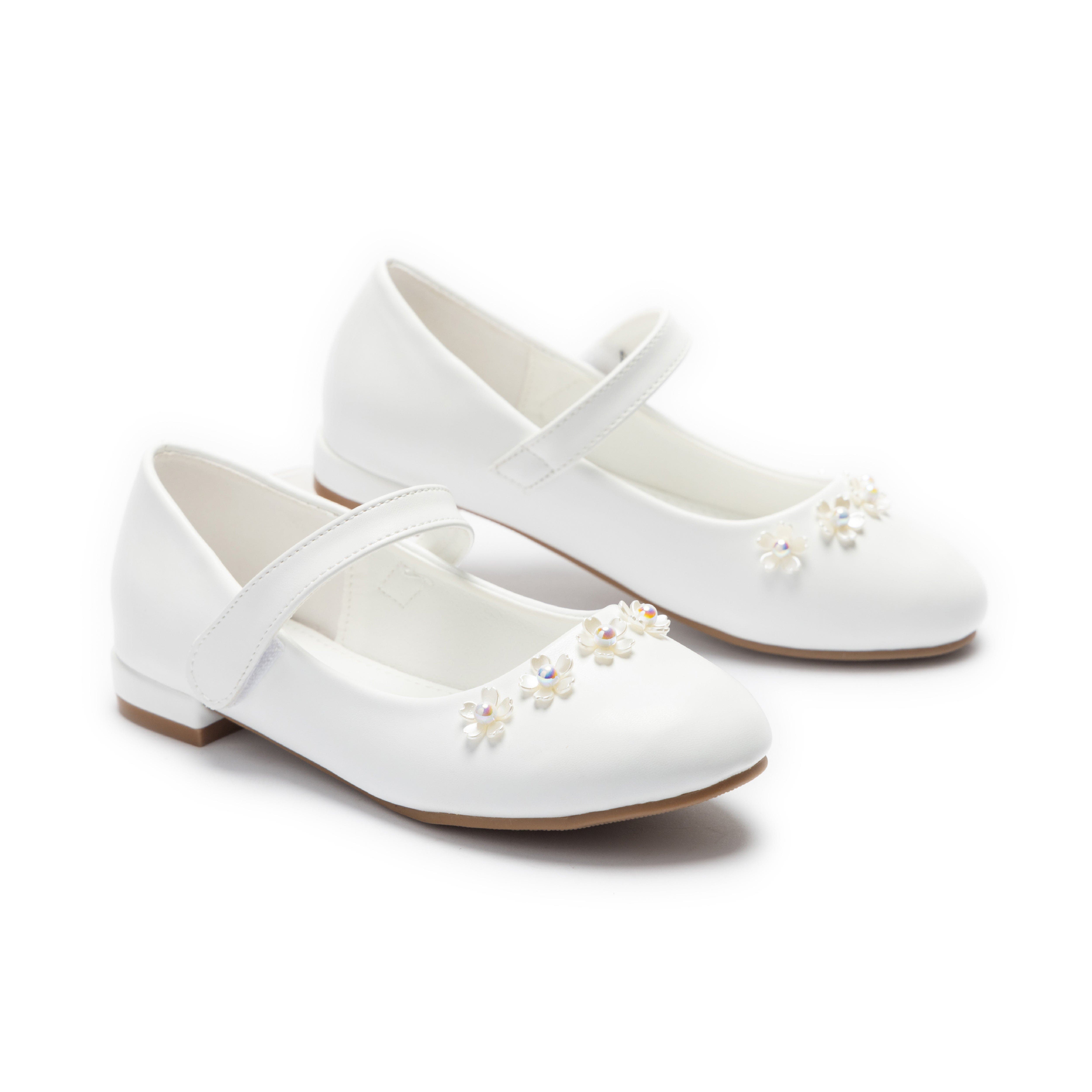 Tulleen Amara Mary Jane Shoes, Main, color, White