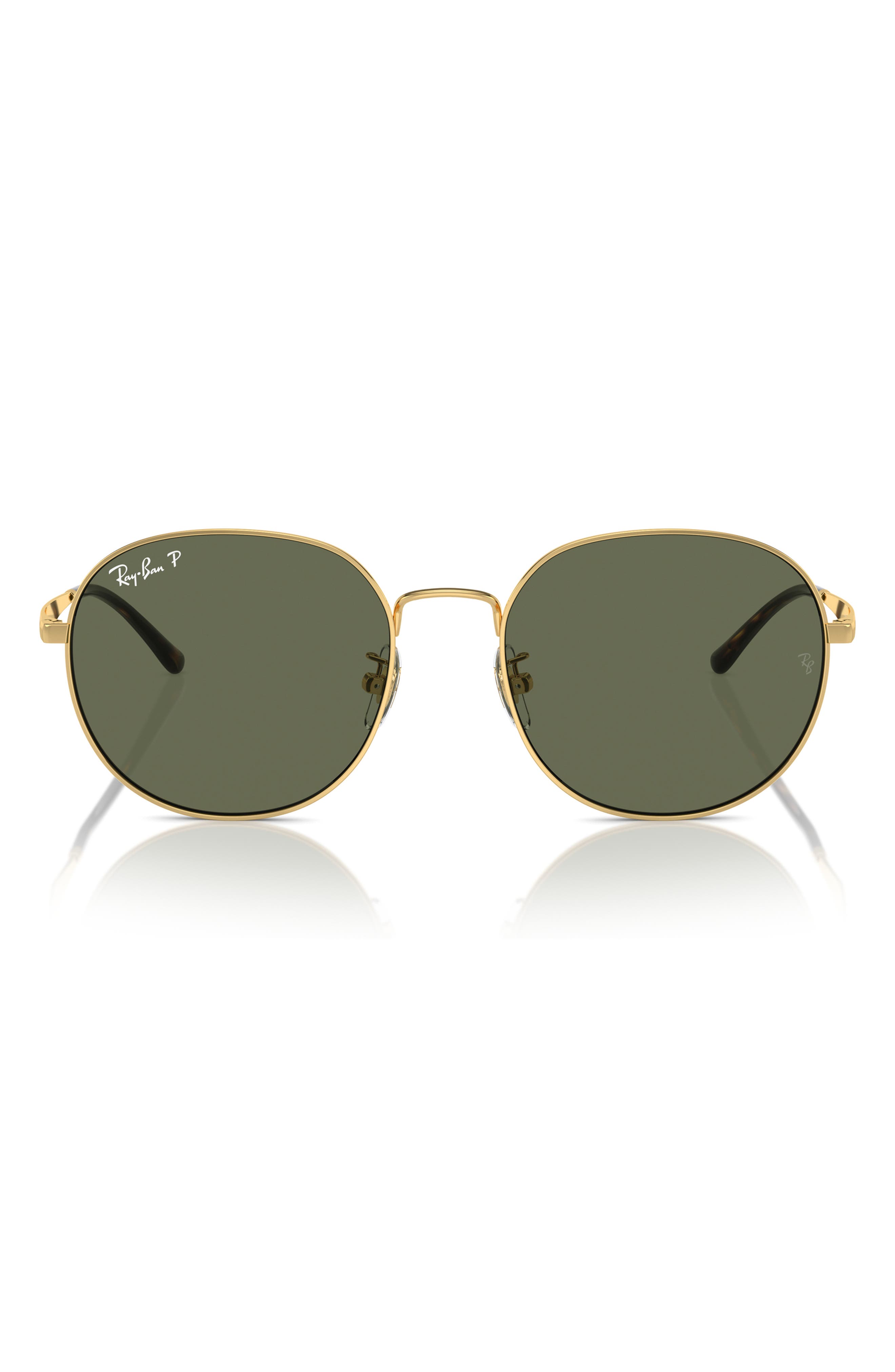 Ray-Ban 57mm Polarized Round Phantos Sunglasses