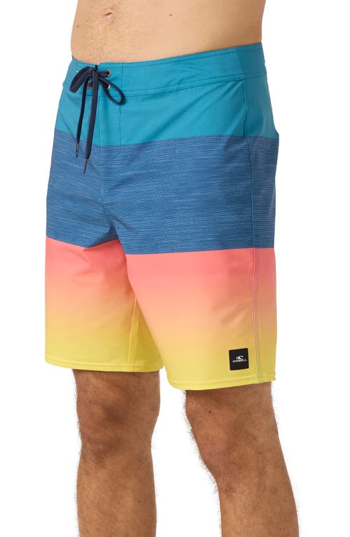 O'neill Men's Hyperfreak Heat Block 19 Boardshort In Stormy