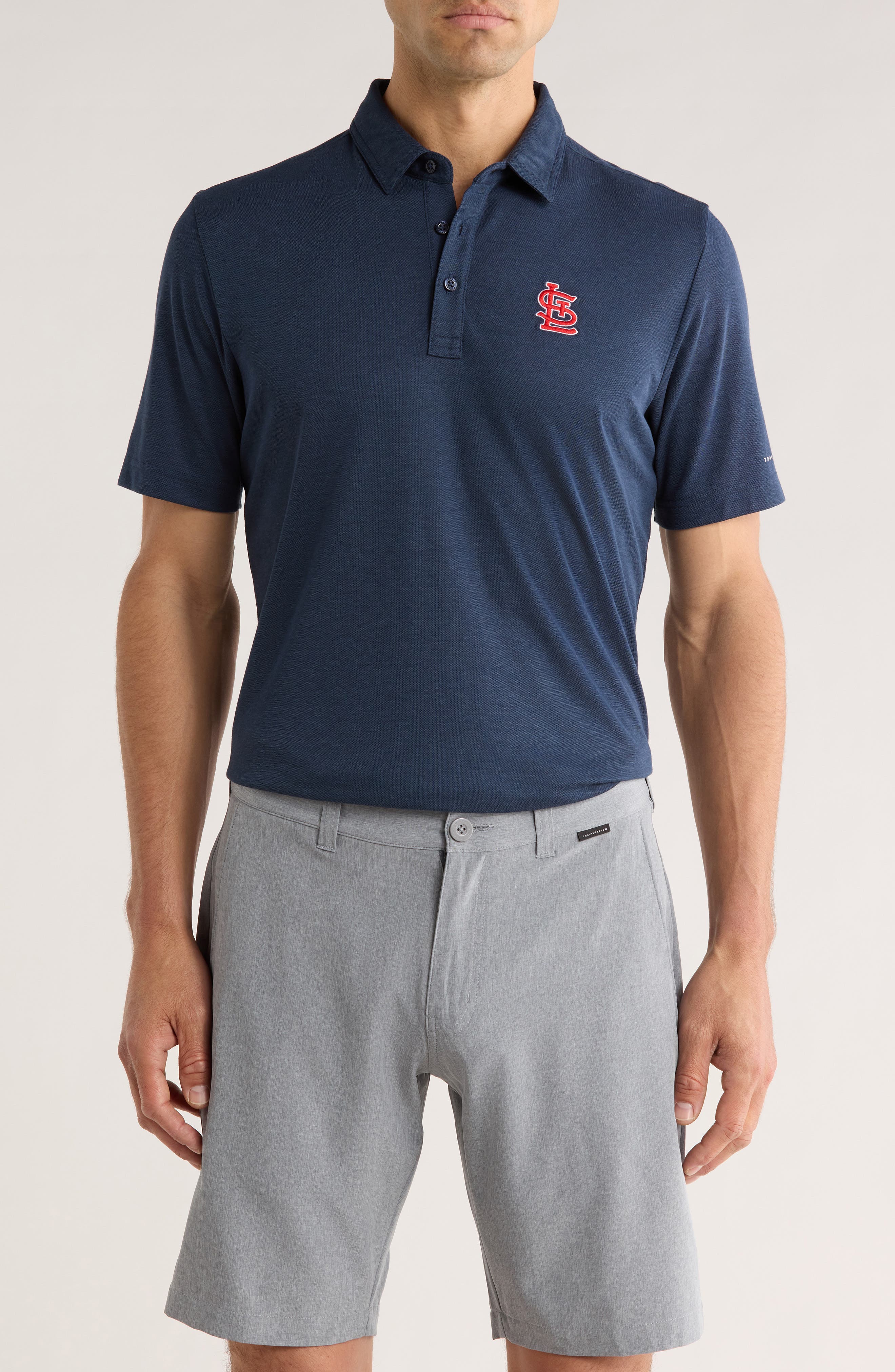 TravisMathew Playoff Pitch St. Louis Cardinals Knit Polo