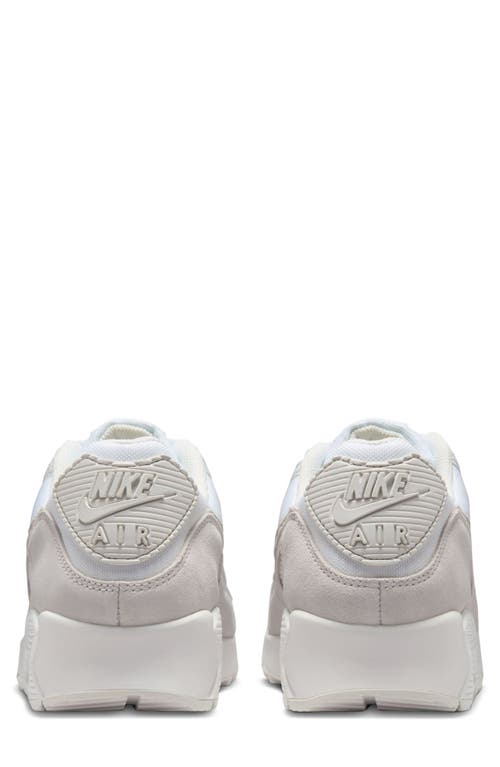 Shop Nike Air Max 90 Sneaker In White/photon Dust
