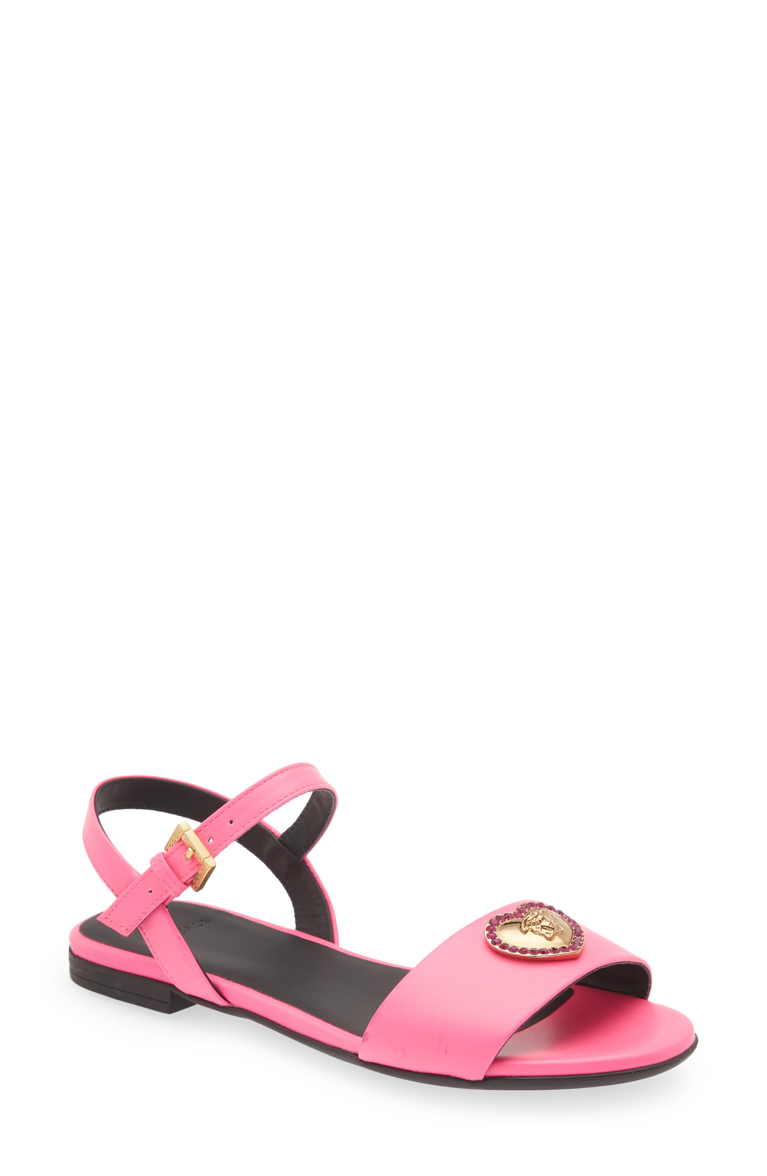 Versace Kids' Medusa Sandal, Main, color, 