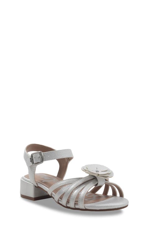 Kids' Calla Flower Ankle Strap Sandal (Toddler & Little Kid)