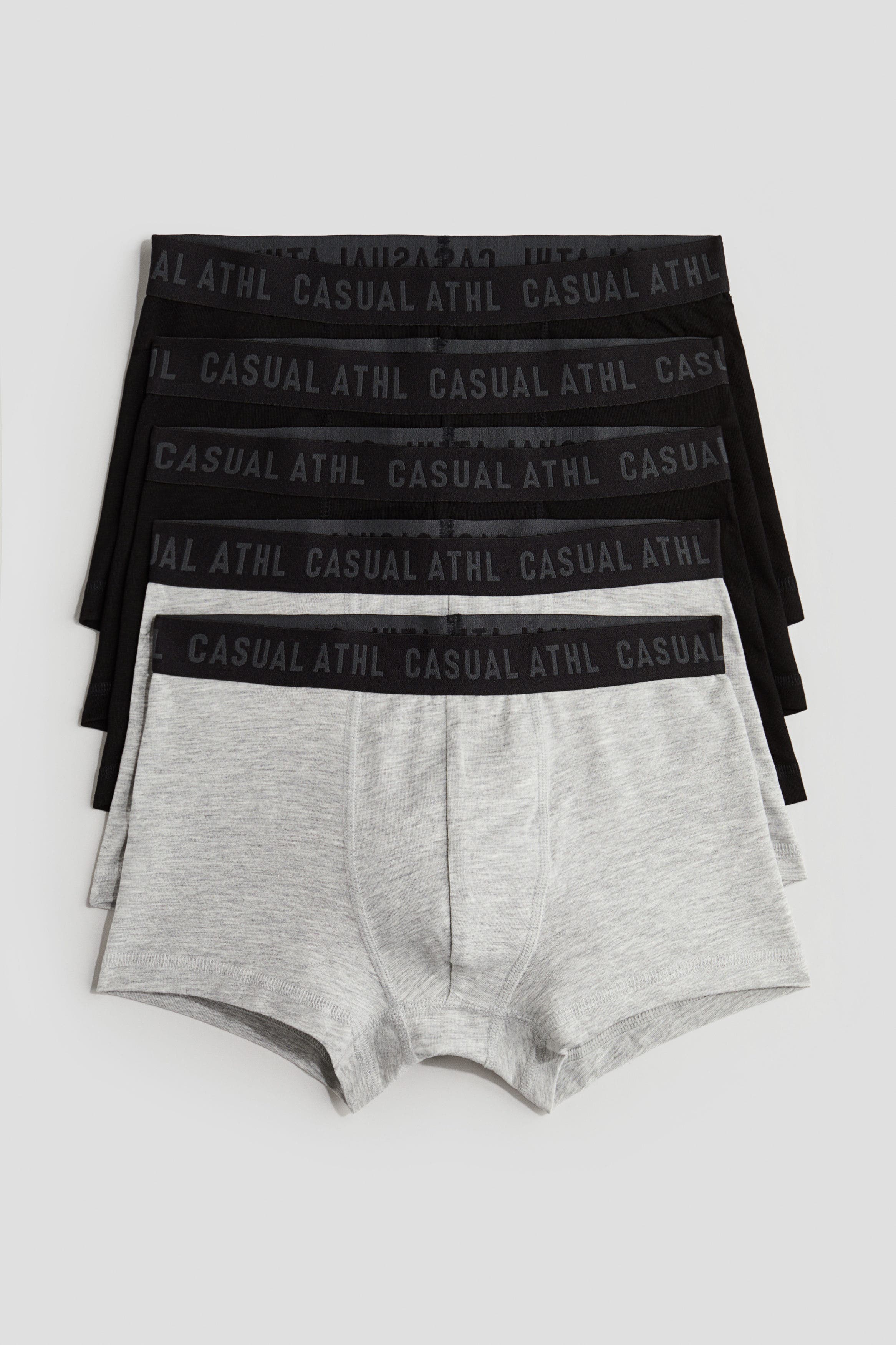 Black/gray melange