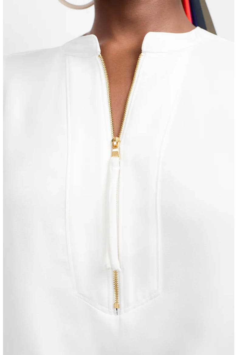 Sleeveless Kaiko Top, Alternate, color, Whitewash
