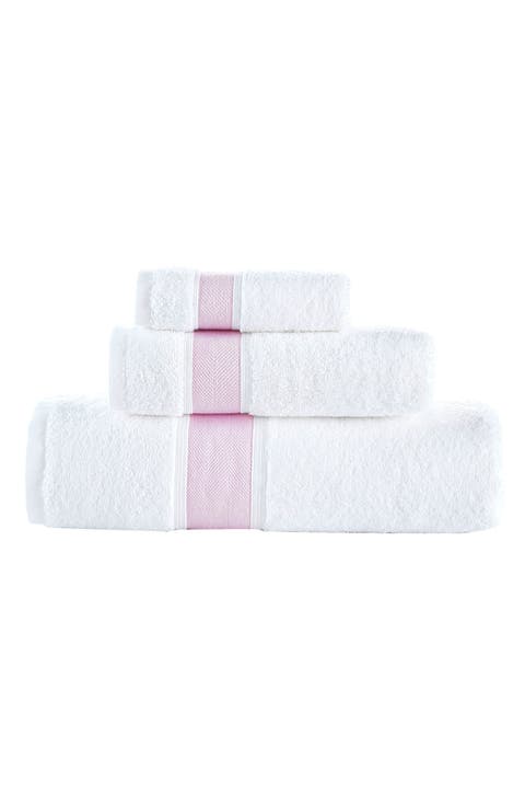 Ottoman Rolls Turkish Cotton 3-Piece Bath Essential Towels