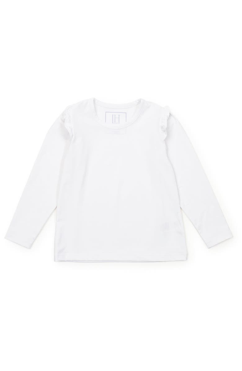 Lila and Hayes Mia Girls' Longsleeve Top by LH Sport, Main, color, White
