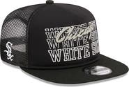 New Era Men's New Era Black Chicago White Sox  Street Team A-Frame Trucker 9FIFTY Snapback Hat
