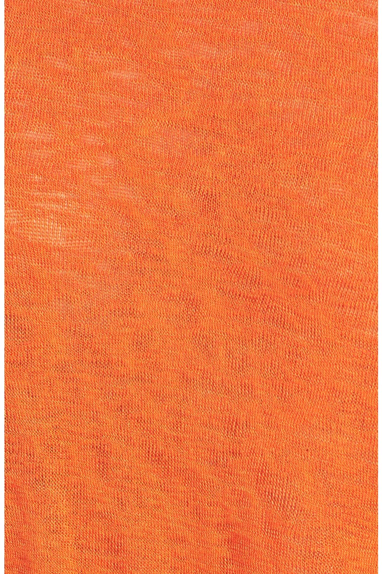 Cold Shoulder Slub Knit Tee, Alternate, color, ORANGE SPICE