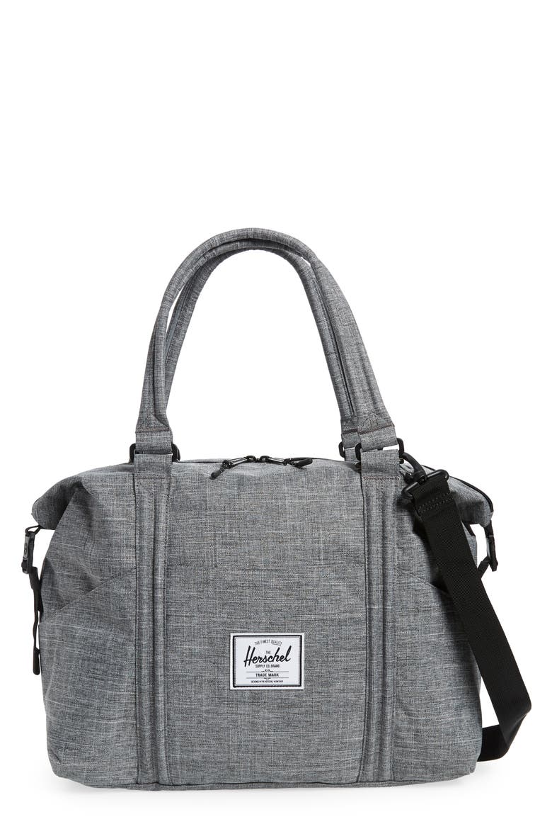 Strand Sprout Diaper Bag, Main, color, RAVEN CROSSHATCH