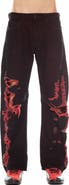HVMAN Evolve Distressed Baggy Fit Jeans