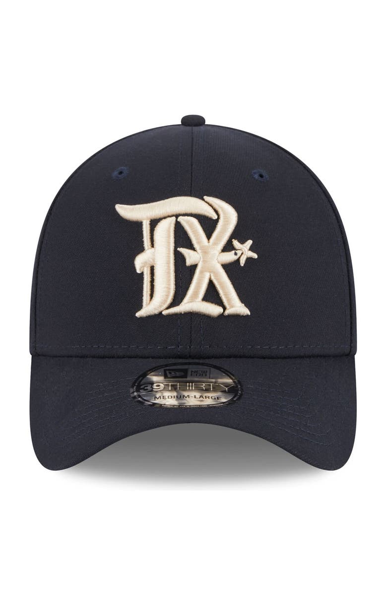 New Era Men's New Era  Navy Texas Rangers 2023 City Connect 39THIRTY Flex Fit Hat, Alternate, color, 