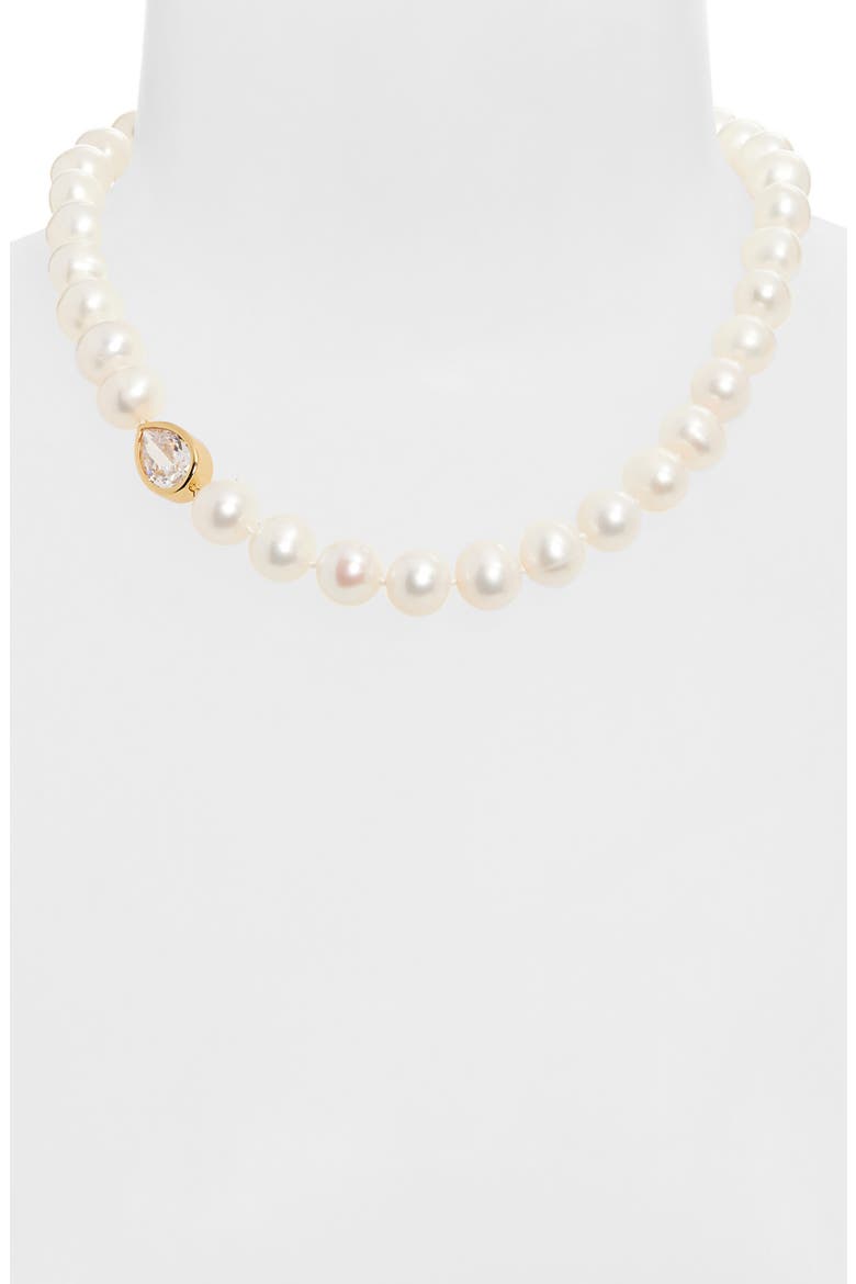 Ceu Freshwater Pearl Necklace, Alternate, color, WHITE