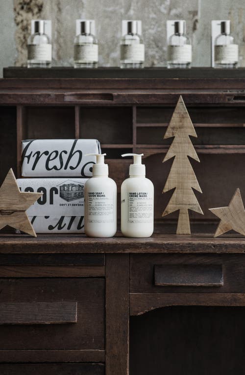 Le Labo Hinoki Hand Lotion & Hand Soap Set In Transparent