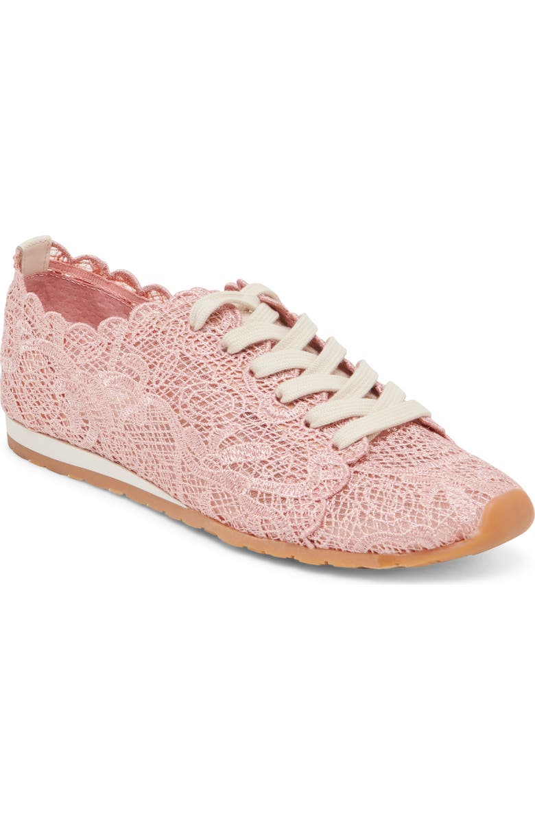 Dolce Vita Dayana Lace Sneaker, Main, color, Rose Lace
