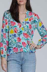 APNY Split Neck Top