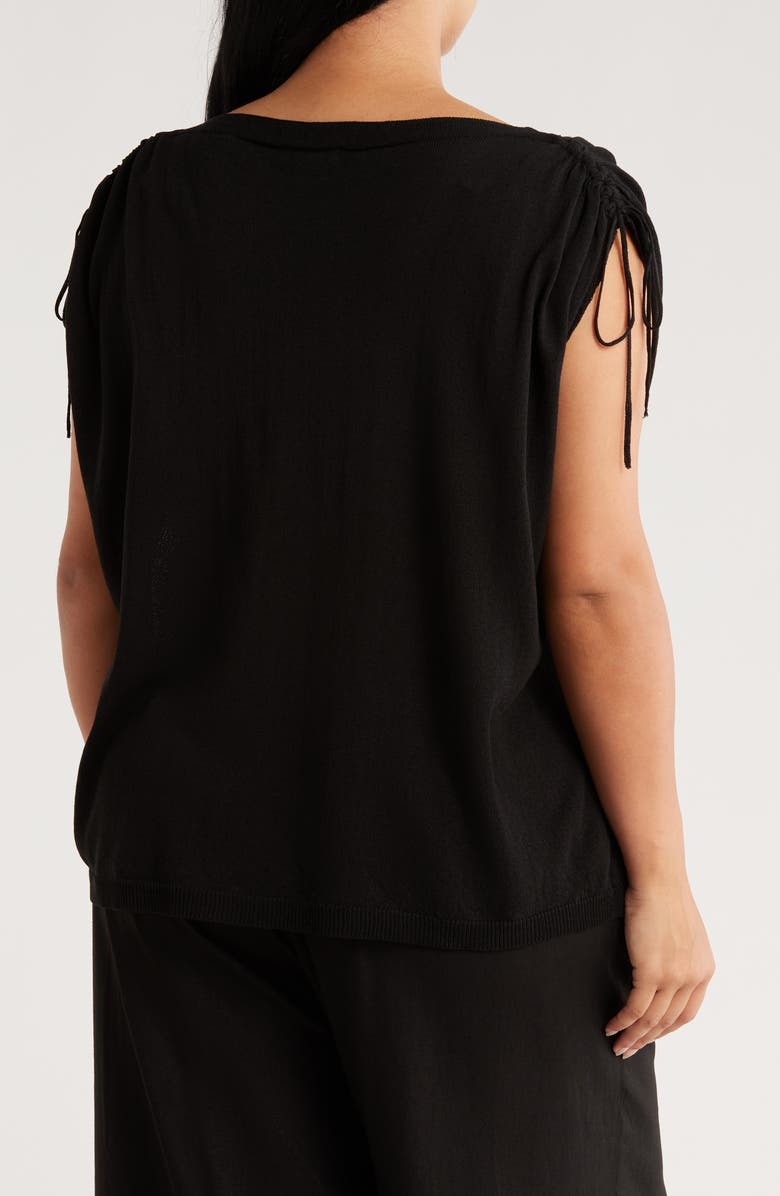 MAX STUDIO Dolman Sleeve Sweater, Alternate, color, Black-Black