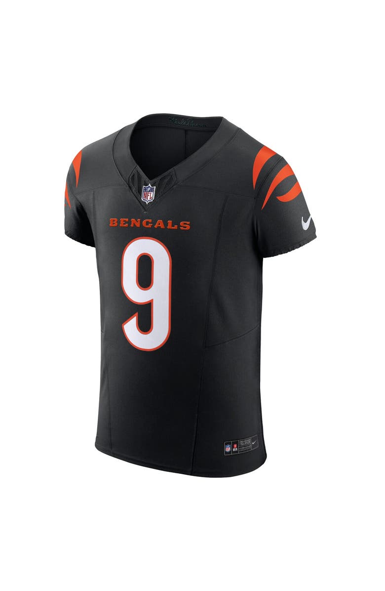 Nike Men's Nike Joe Burrow Black Cincinnati Bengals Vapor F.U.S.E. Elite Jersey, Alternate, color, Black
