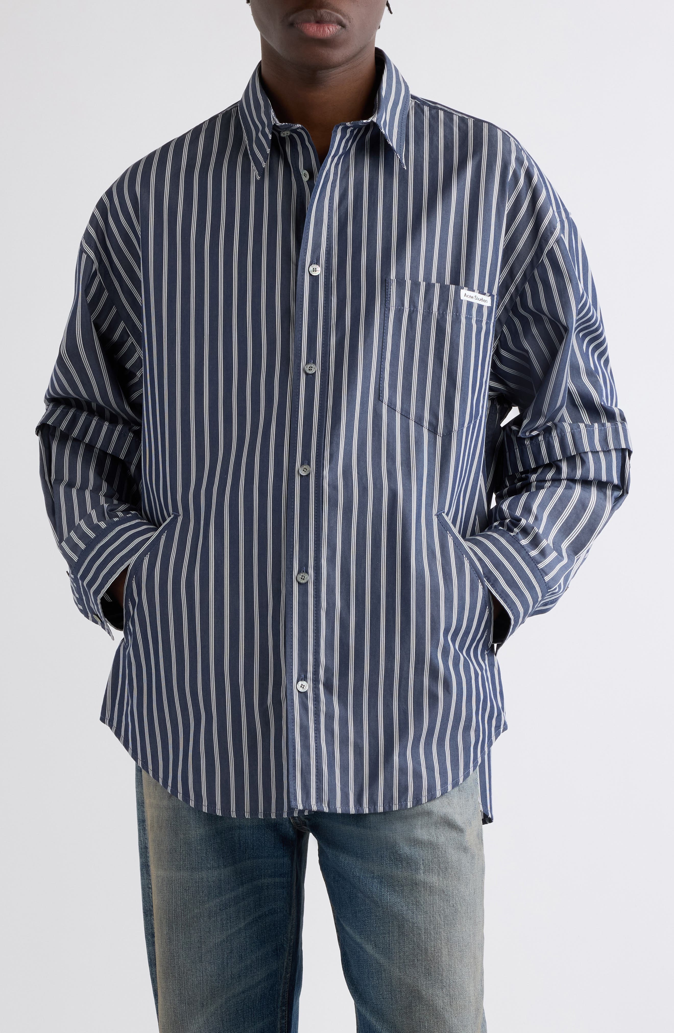 selected BLUE/ WHITE