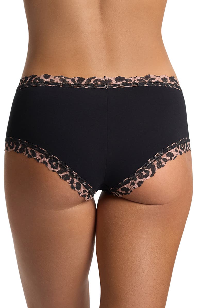 Hanky Panky Paisley Hipster Panties, Alternate, color, Black/ Walk On The Wild Side
