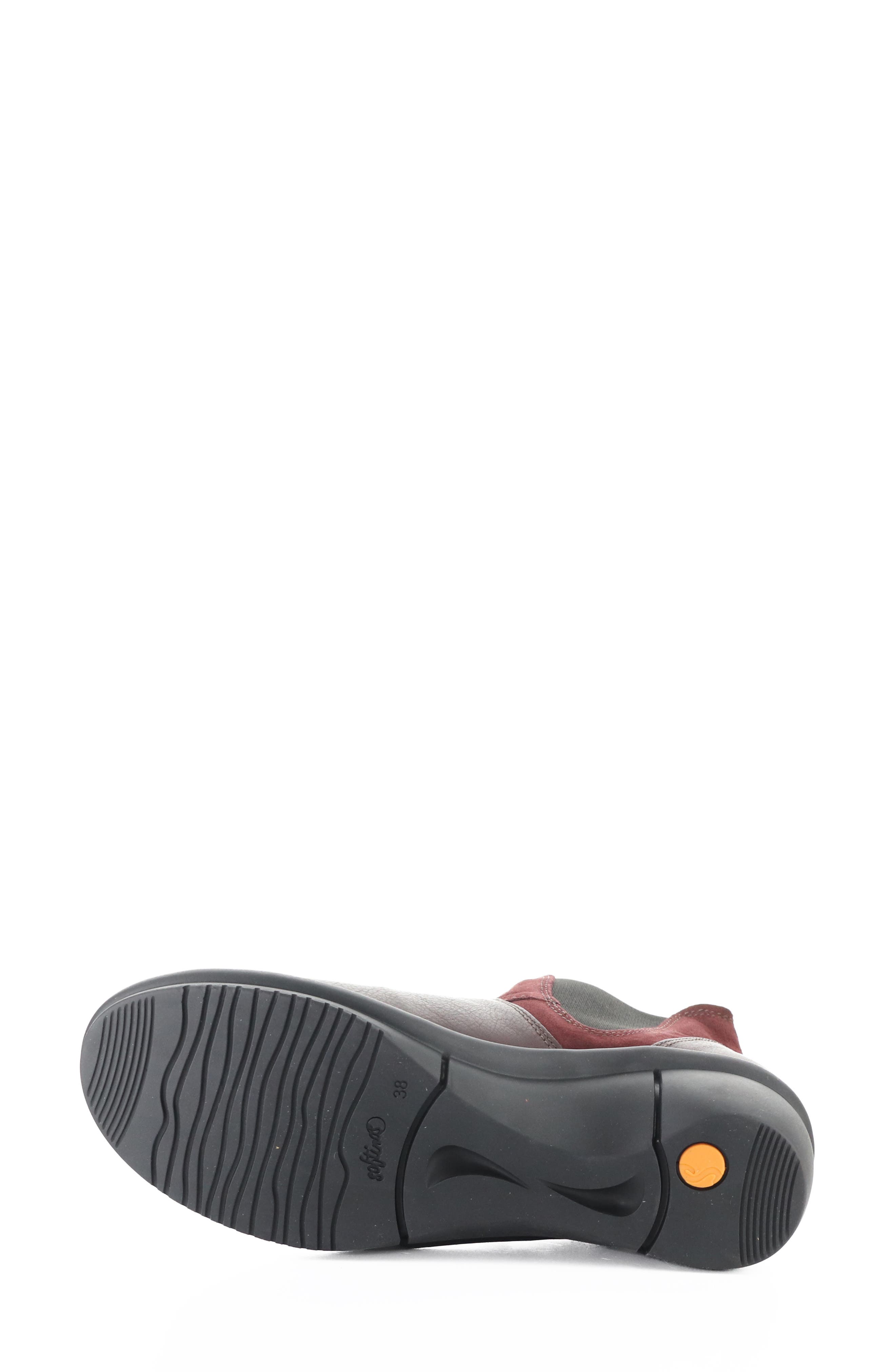 Rain Bootie, Alternate, color, WINE