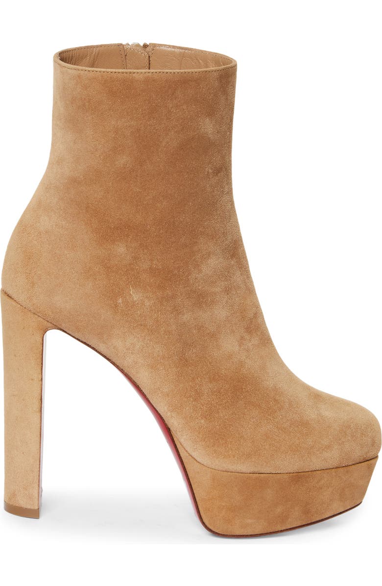 Christian Louboutin Loo Platform Bootie, Alternate, color, Lionne