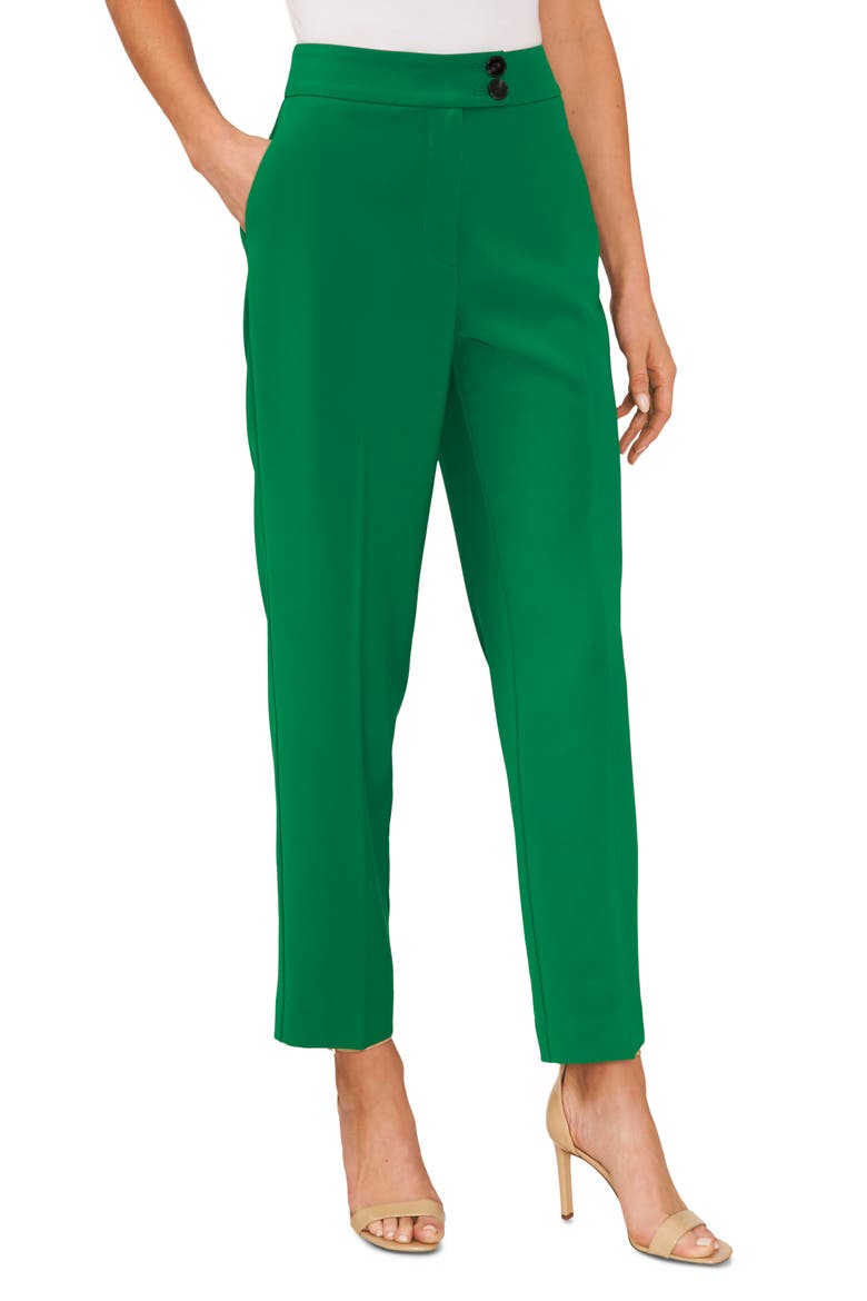 Tapered Ankle Pants, Main, color, LUSH GREEN