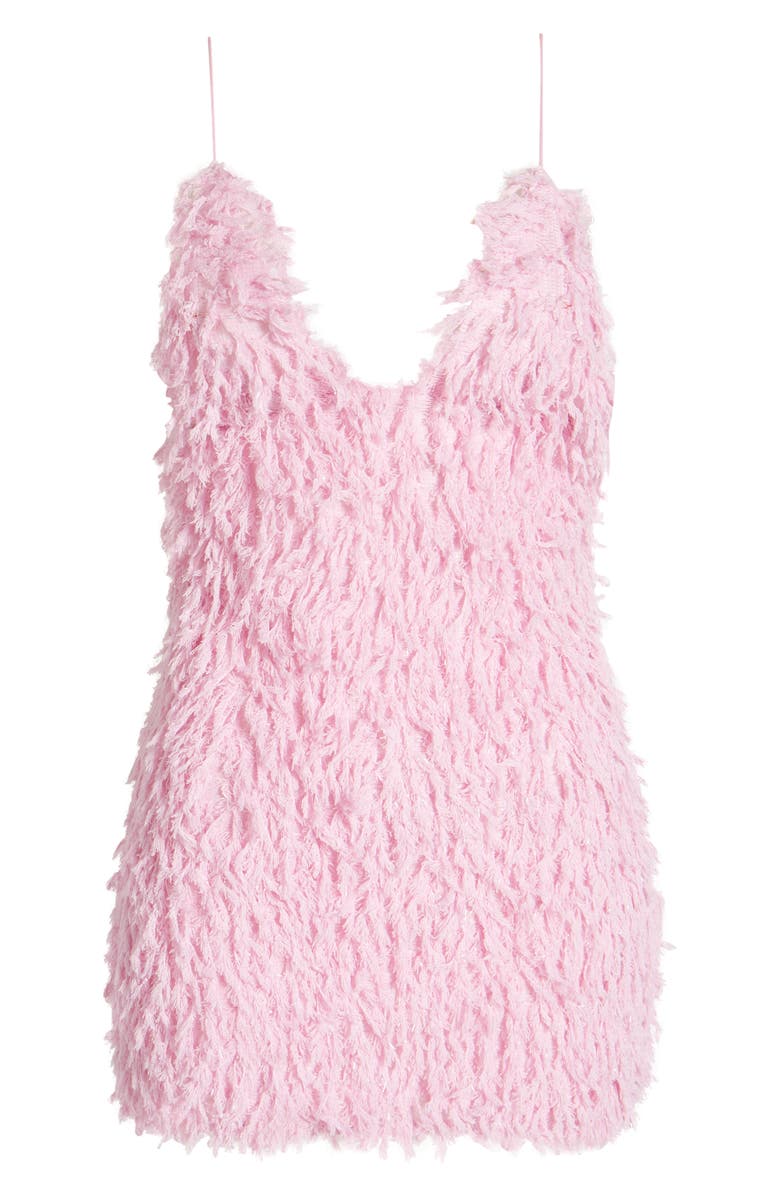 For Love & Lemons Kamara Shaggy Minidress, Alternate, color,