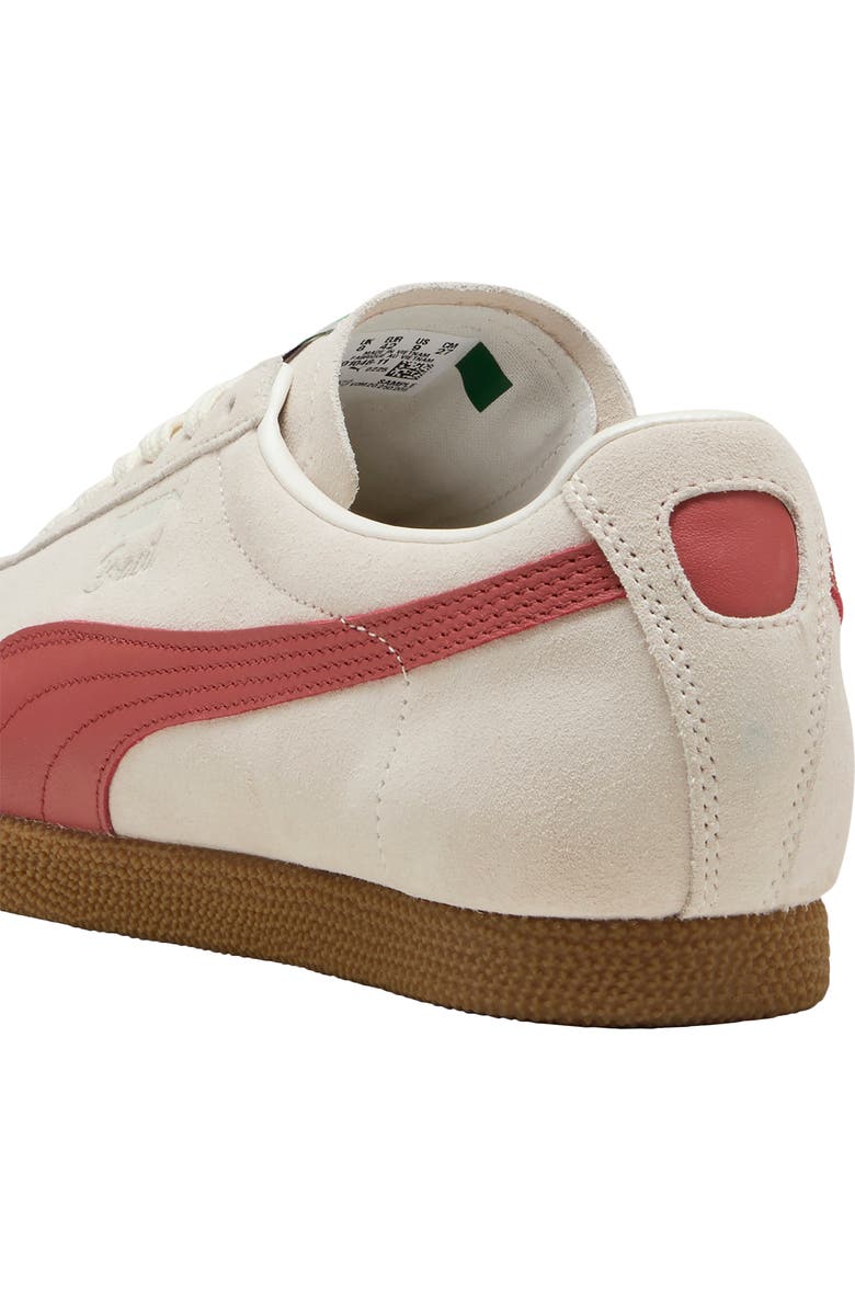 PUMA Brasil Sneaker, Alternate, color, Frosted Ivory/ Exotic Red