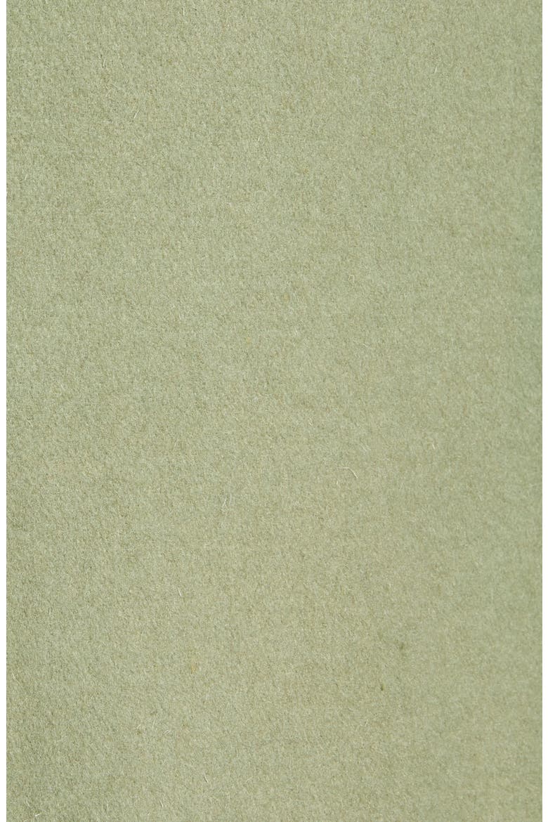 Long Double Breasted Coat (Nordstrom Exclusive), Alternate, color, OLIVE ACORN