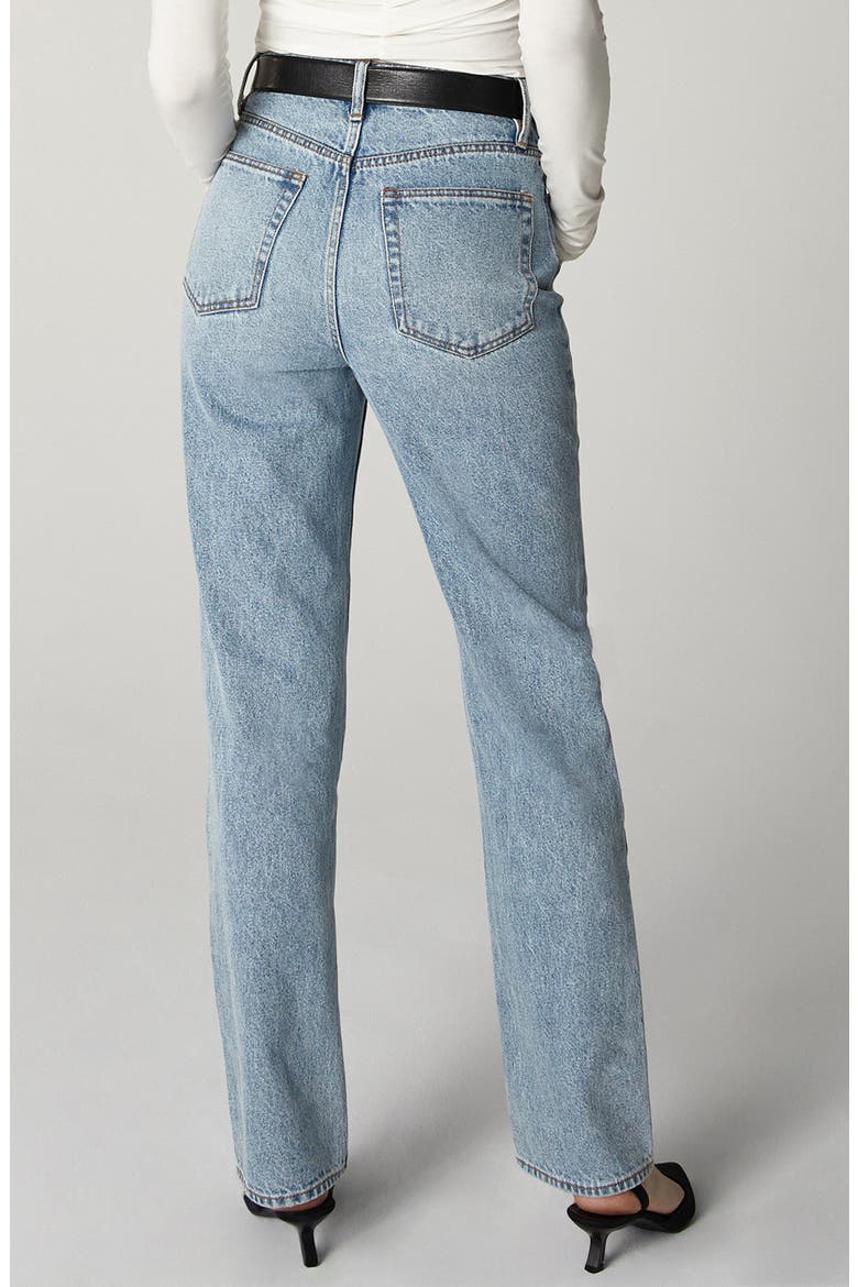 Rae Nostalgia Straight Leg Jeans, Alternate, color, MEDIUM BLUE