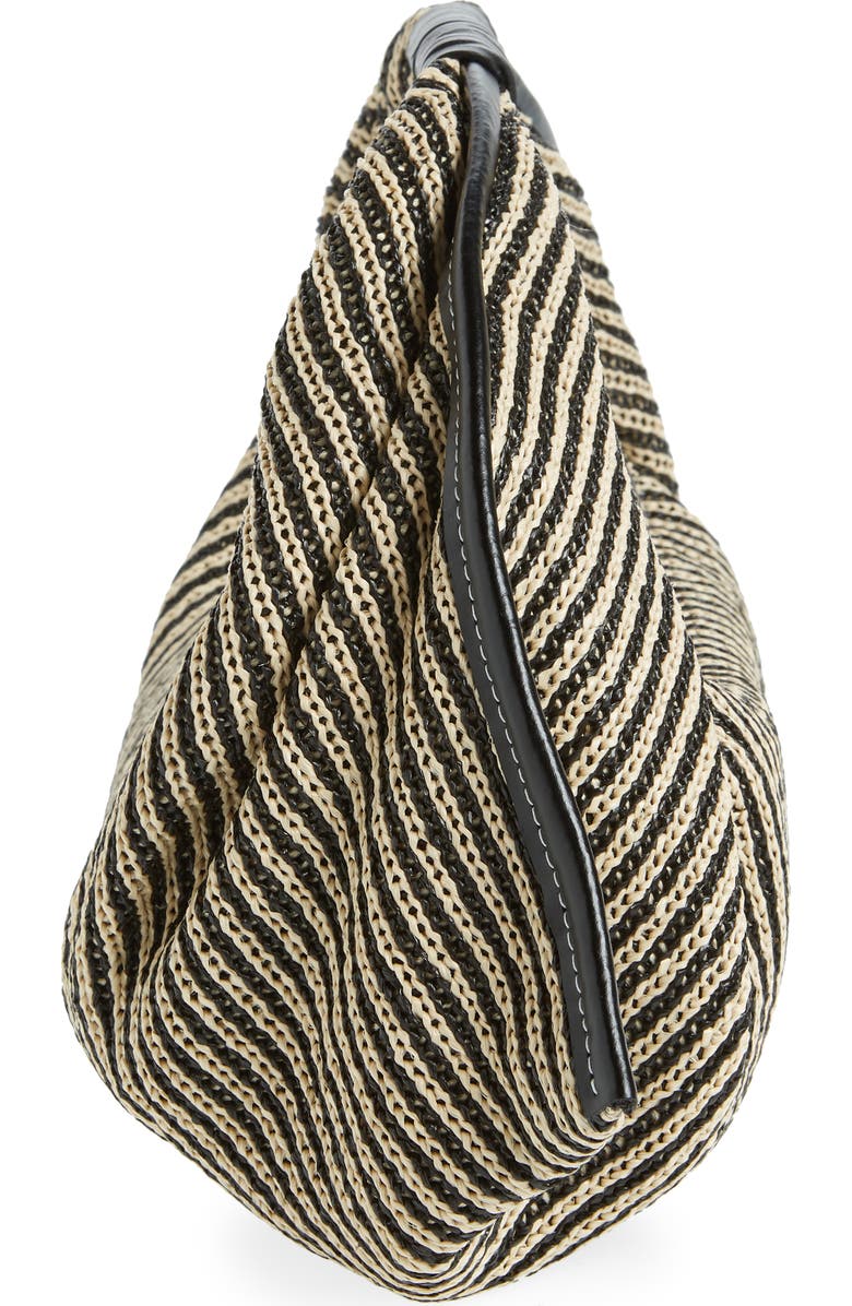 STAUD Jetson Raffia Shoulder Bag, Alternate, color,