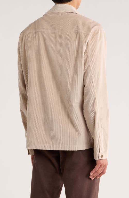 Rodd & Gunn Sandfly Bay Corduroy Shirt In Neutral
