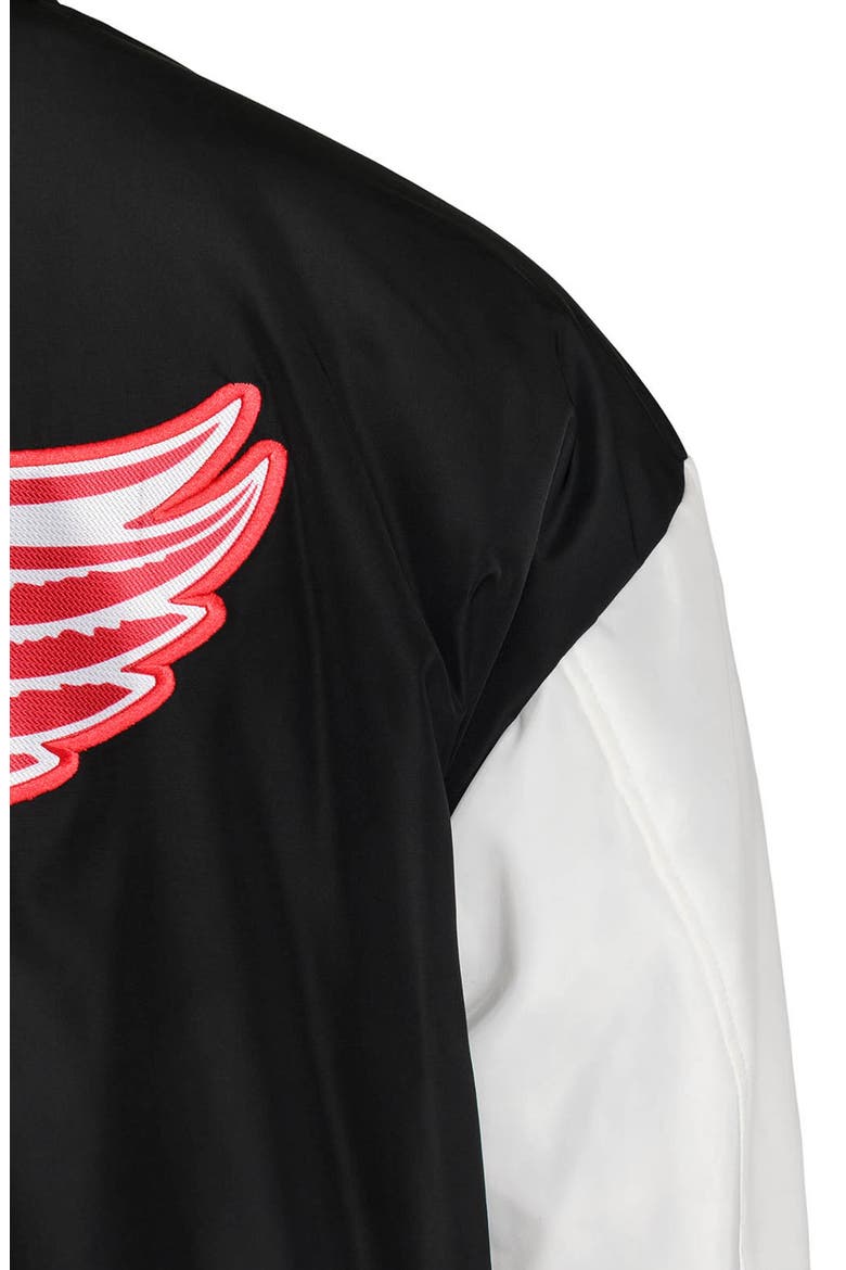 Detroit Red Wings Bomber Jacket, Alternate, color, BLACK