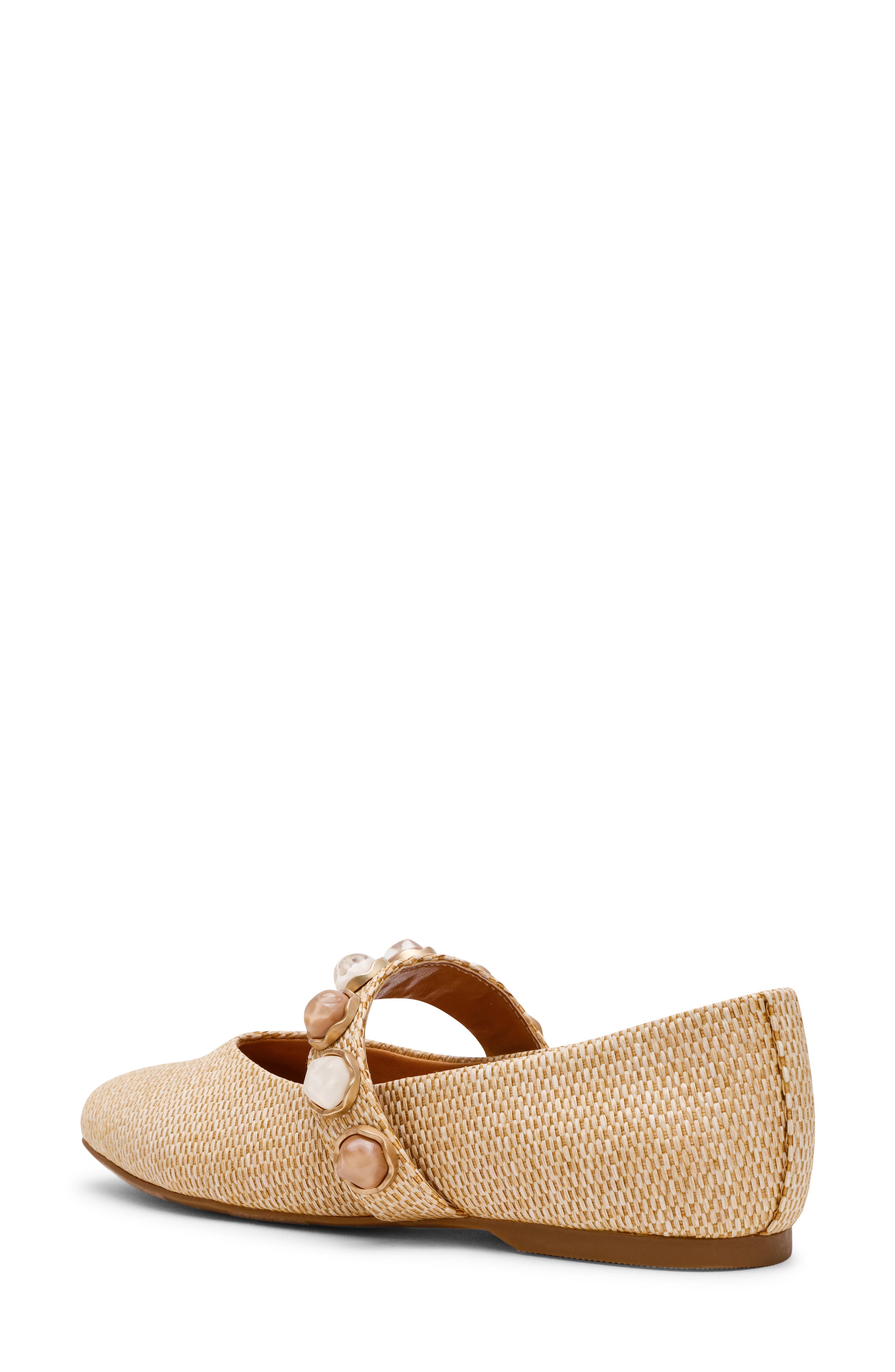 DV by Dolce Vita Mission Ballet Flat, Alternate, color, Raffia