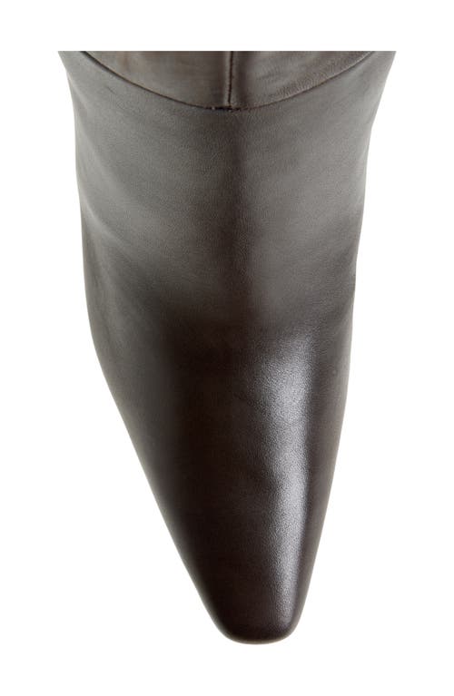Sam Edelman Sylvia Cozy Faux Fur Cuff Knee High Boot In Brown