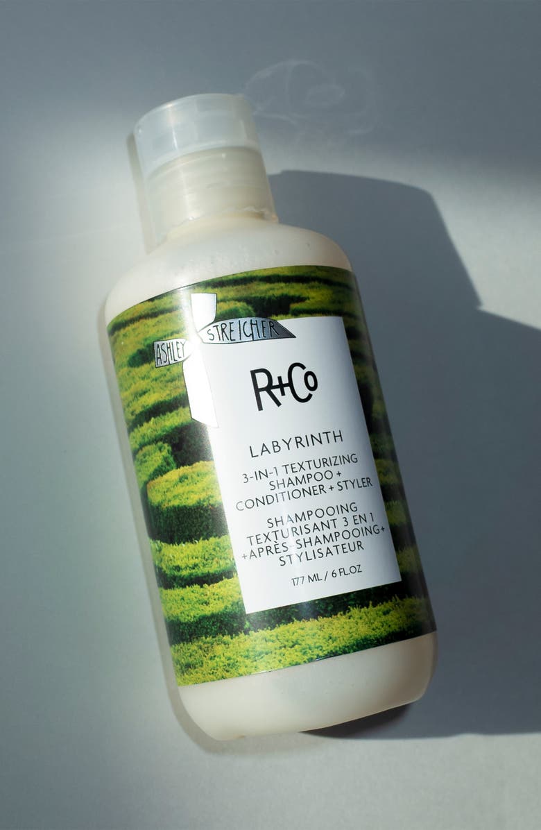 R+Co Labyrinth 3-in-1 Texturizing Shampoo, Conditioner & Styler, Alternate, color, 