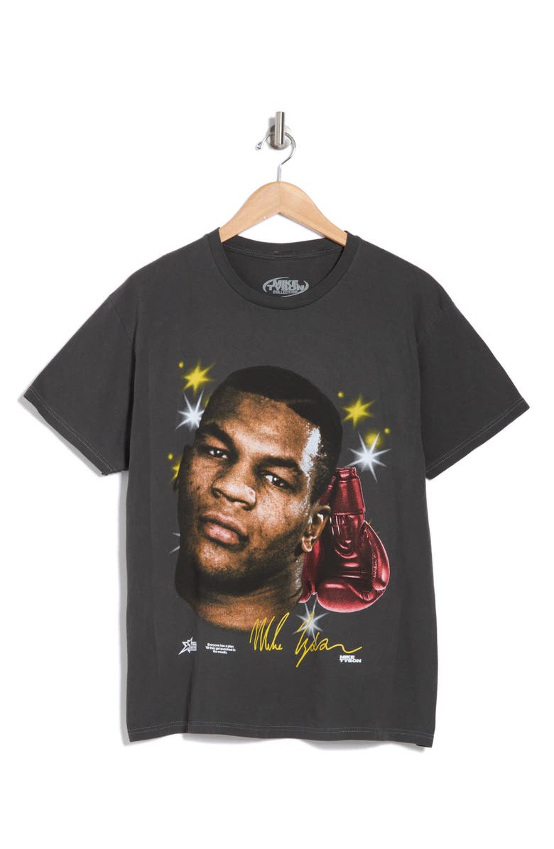 ID Supply Co Mike Tyson Airbrush Gloves Graphic T-Shirt, Alternate, color, 