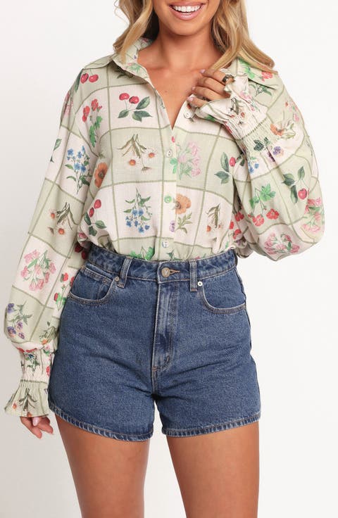 Tomi Printed Button-Up Shirt