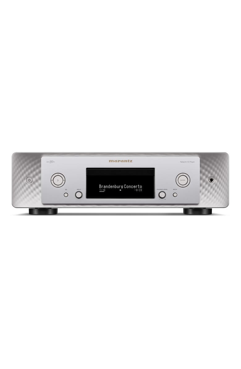 Marantz CD 50n High-Resolution Network Digital Audio and CD Player, Main, color, Silver