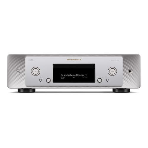 Marantz CD 50n High-Resolution Network Digital Audio and CD Player in Silver at Nordstrom