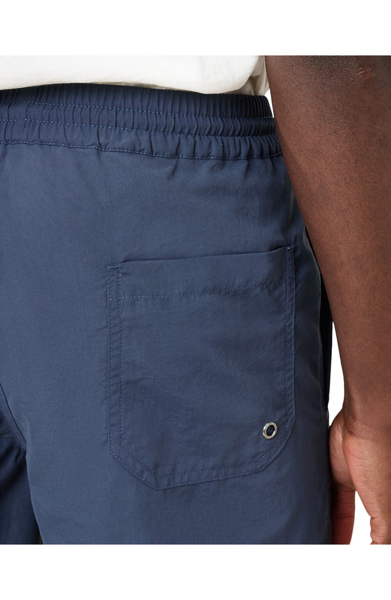 AllSaints Warden Swim Trunks, Alternate, color, Celeste Blue