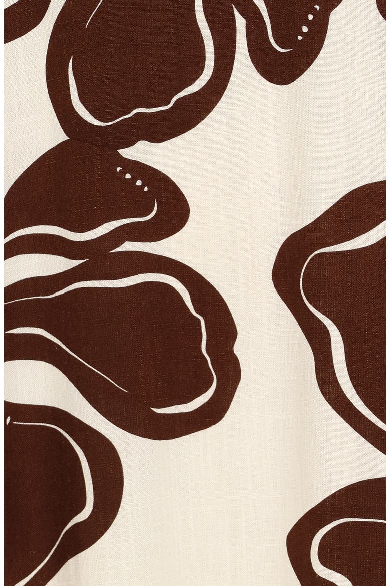Navina Maxi Dress, Alternate, color, BROWN FLORAL
