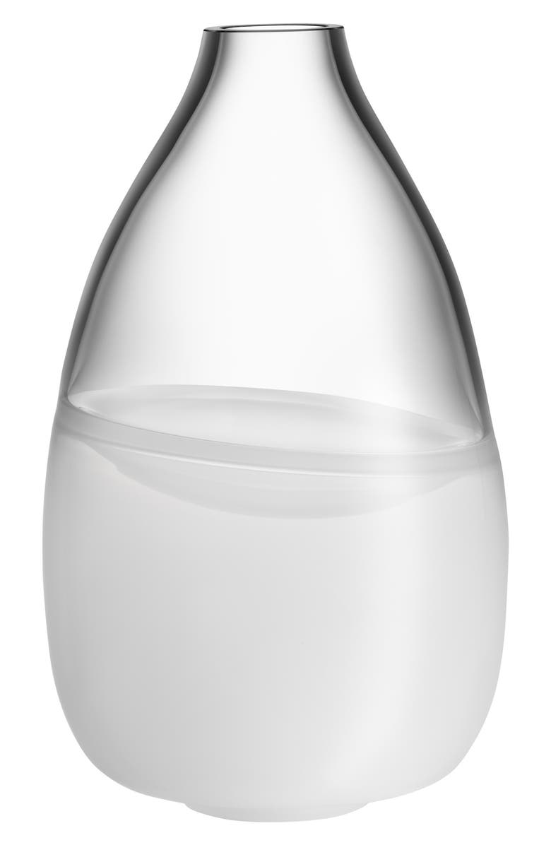 Kosta Boda Septum Glass Vase, Main, color,
