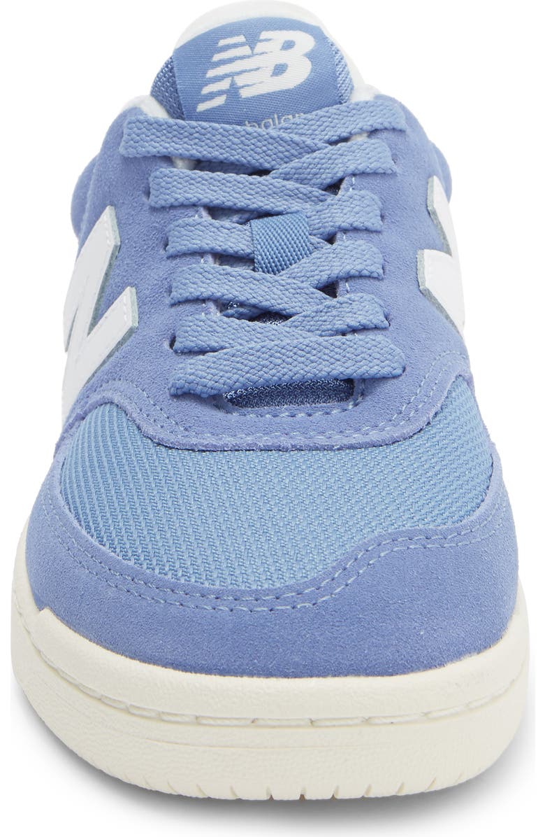 New Balance BB80 Basketball Sneaker, Alternate, color, Fairweather Blue/ Nb 103 White