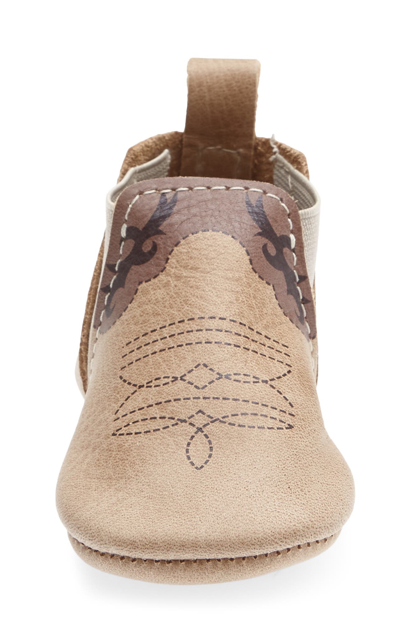 Kids' Cowboy Chelsea Leather Boot, Alternate, color, COWBOY