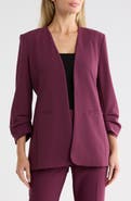 NORDSTROM RACK Slim Cinched Sleeve Blazer