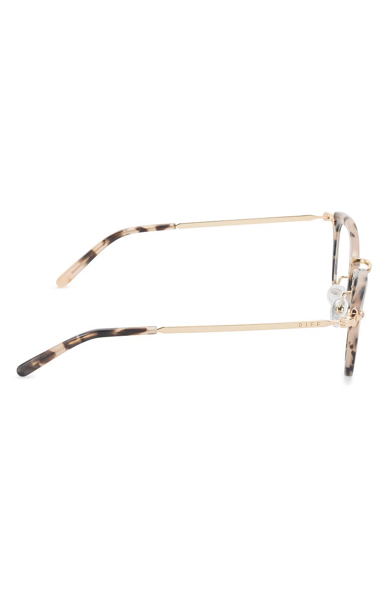 DIFF Rue 46mm Cat Eye Optical Glasses, Alternate, color, 